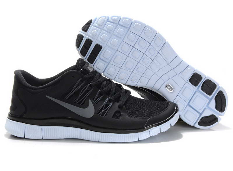 Nike Free Run 5.0 V2 Mens And Womens Running Shoes New Breathable Black Gray